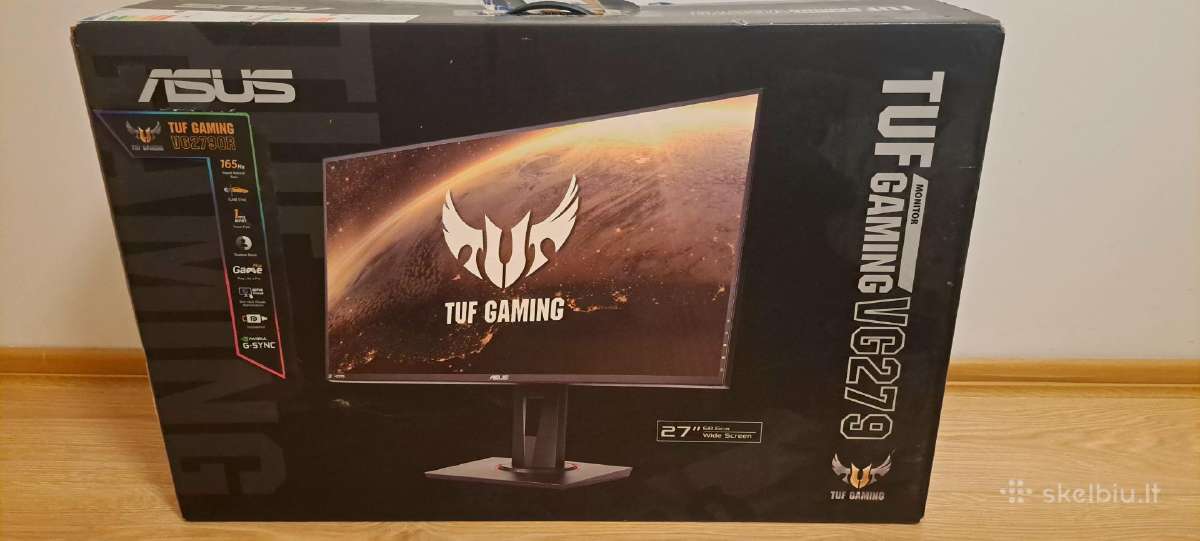 Asus Tuf Gaming Vg279qr 1080p165hz - nuotraukos Nr. 4
