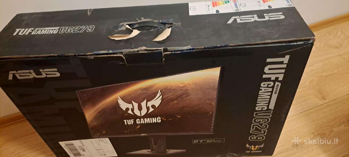Asus Tuf Gaming Vg279qr 1080p165hz - nuotraukos Nr. 5