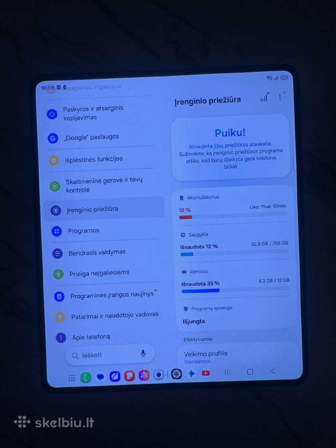 Samsung z fold 5 - nuotraukos Nr. 9