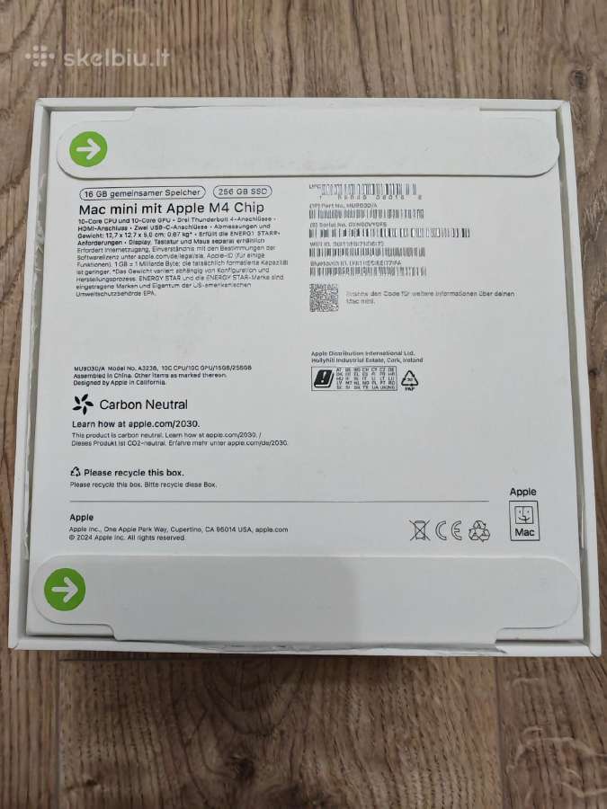 Mac mini M4 - nuotraukos Nr. 3