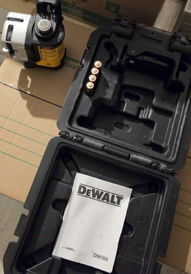 Dewalt nivelyras Dw089 - nuotraukos Nr. 2