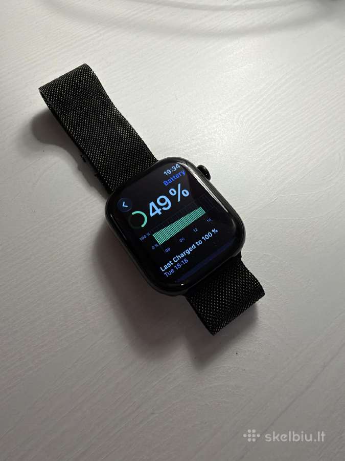 Apple Watch Series 10 46 mm Jet Black - nuotraukos Nr. 2