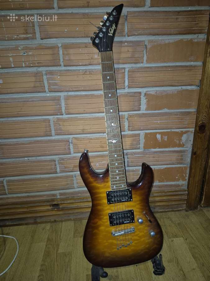 Elektrinė gitara Vintage® Metal Axxe - nuotraukos Nr. 4