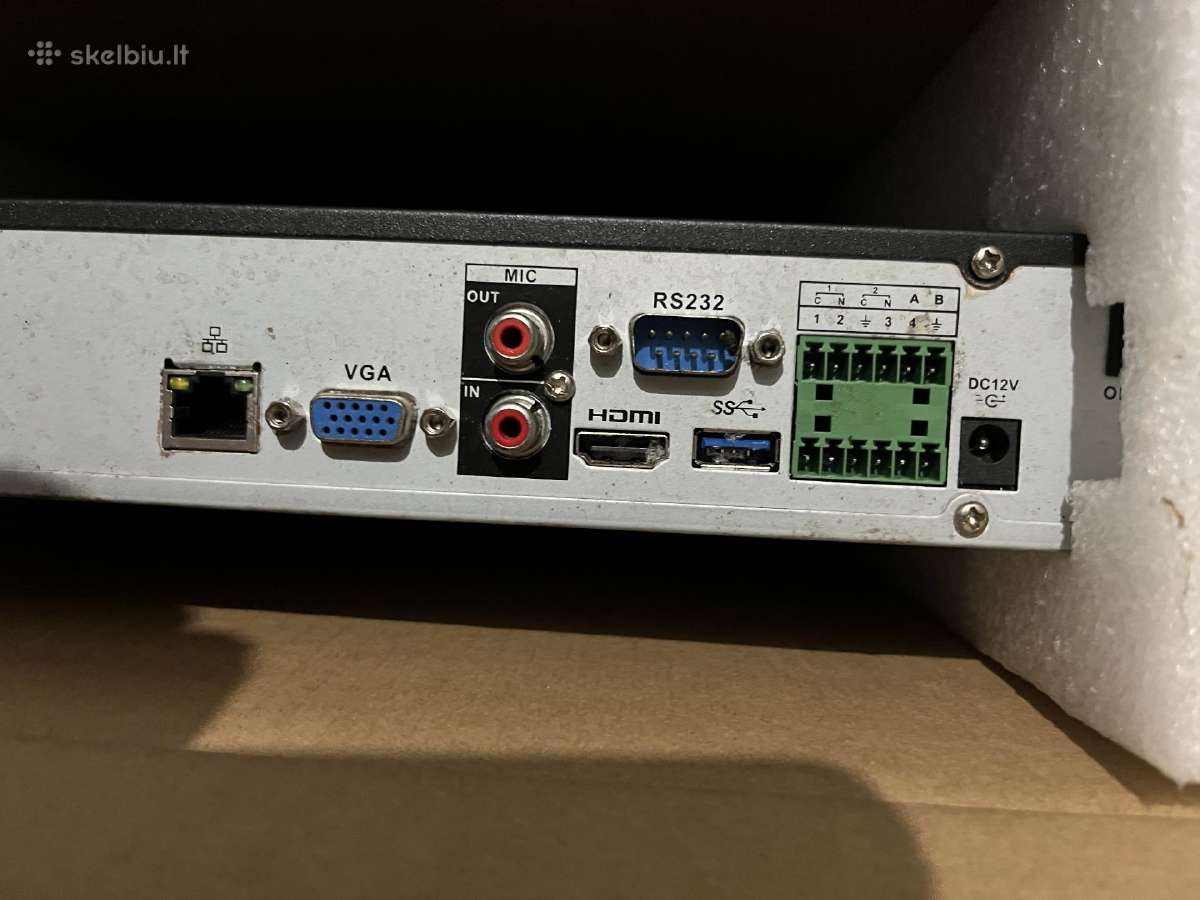Nvr Dahua Dhi 5232 be poe - nuotraukos Nr. 3