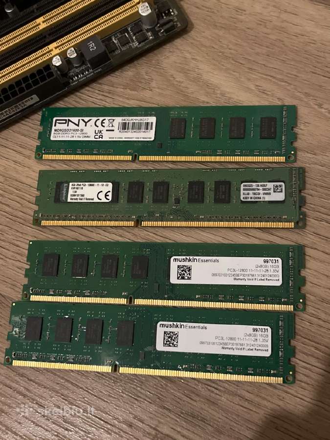 Asus B85m-g + Xeon E3-1270 v3 + 32gb Ddr3 RAM - nuotraukos Nr. 2