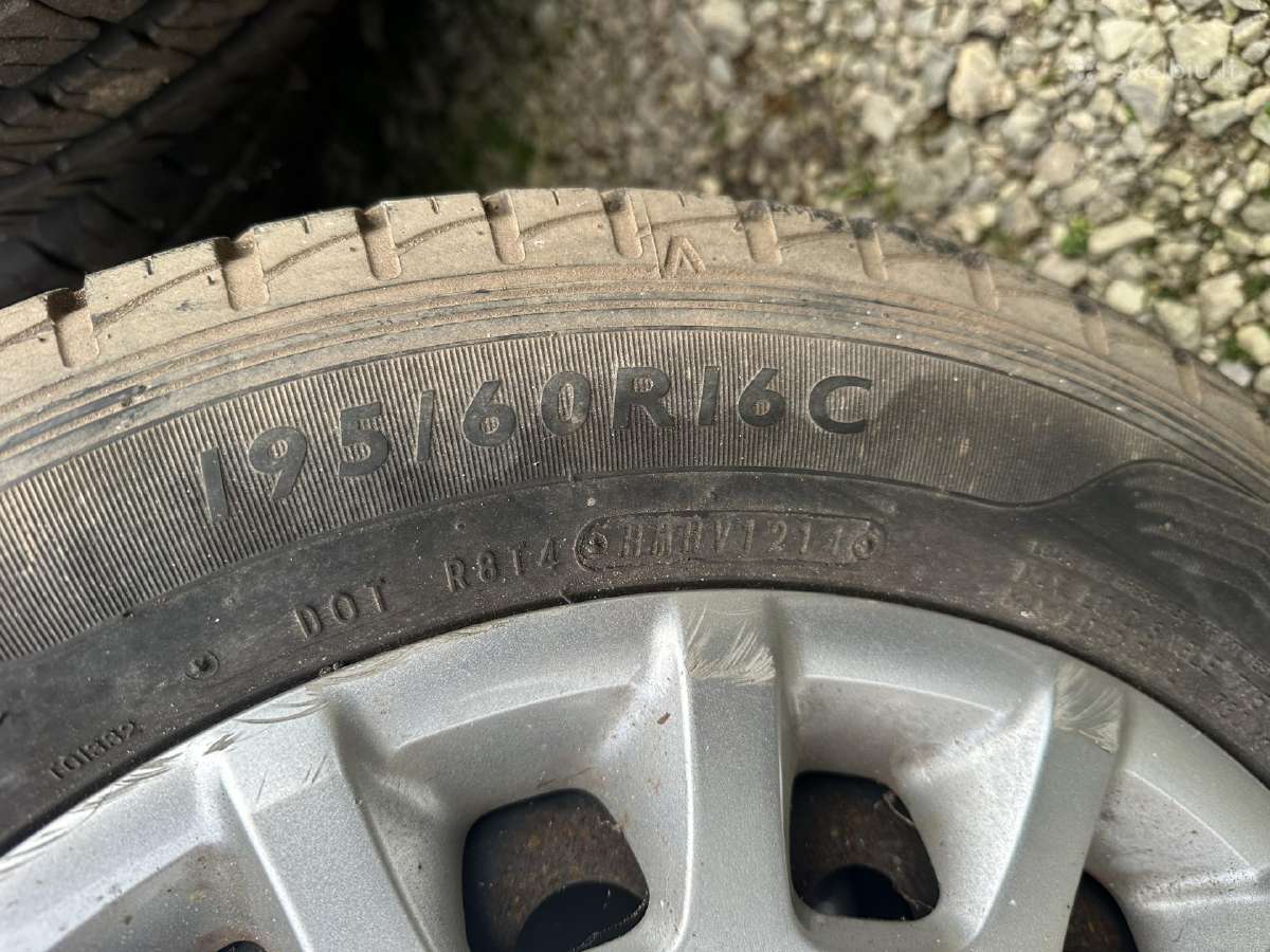 Padangos su ratais 195/60/r16c - nuotraukos Nr. 6