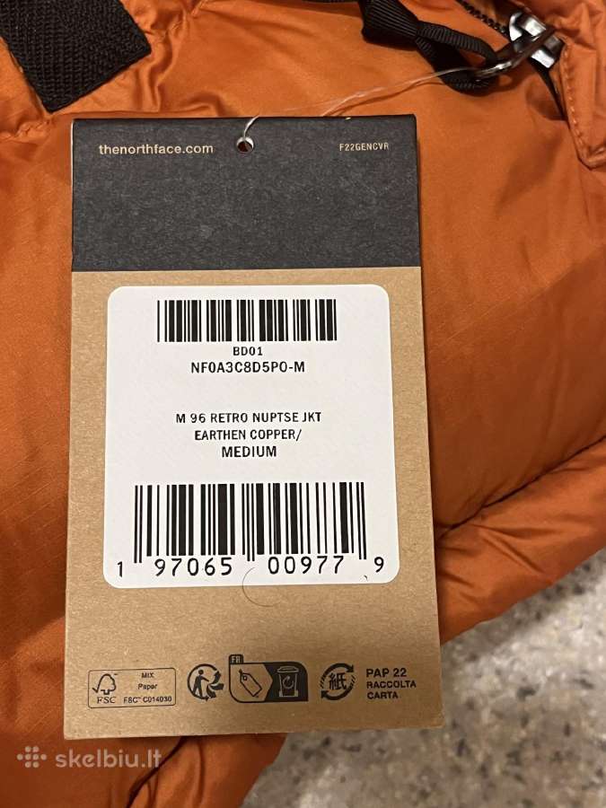 The North Face 1996 Retro Nuptse pūkinė striukė,m - nuotraukos Nr. 6