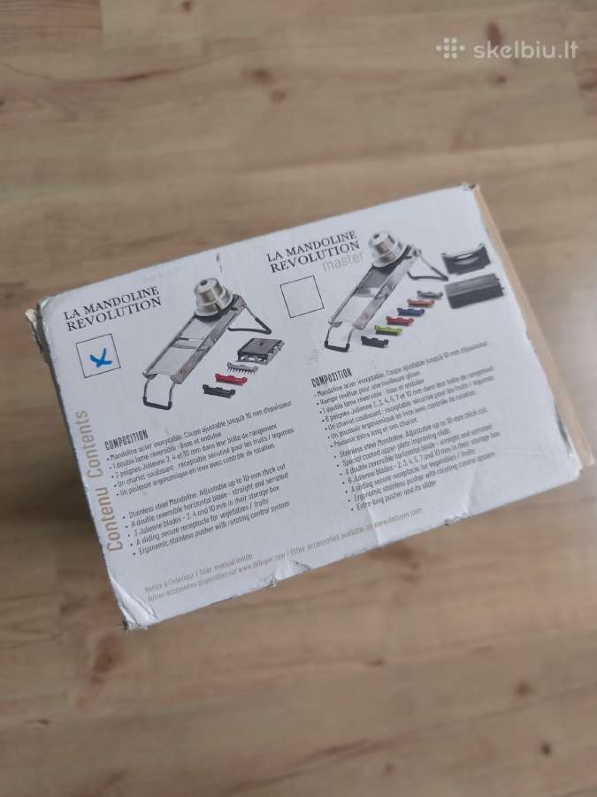 Profesionali De Buyer Mandoline pjaustyklė - nuotraukos Nr. 3