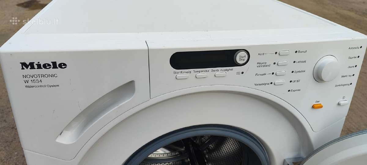 Miele skalbimo mašina 5 kg - nuotraukos Nr. 2