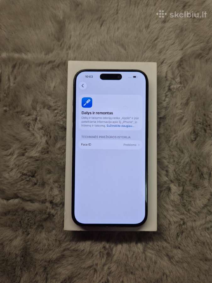 iPhone 15 Pro 128gb 94% - nuotraukos Nr. 7