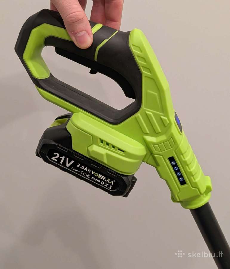 Voerjia 21v 750w akumuliatorinis trimeris - nuotraukos Nr. 8
