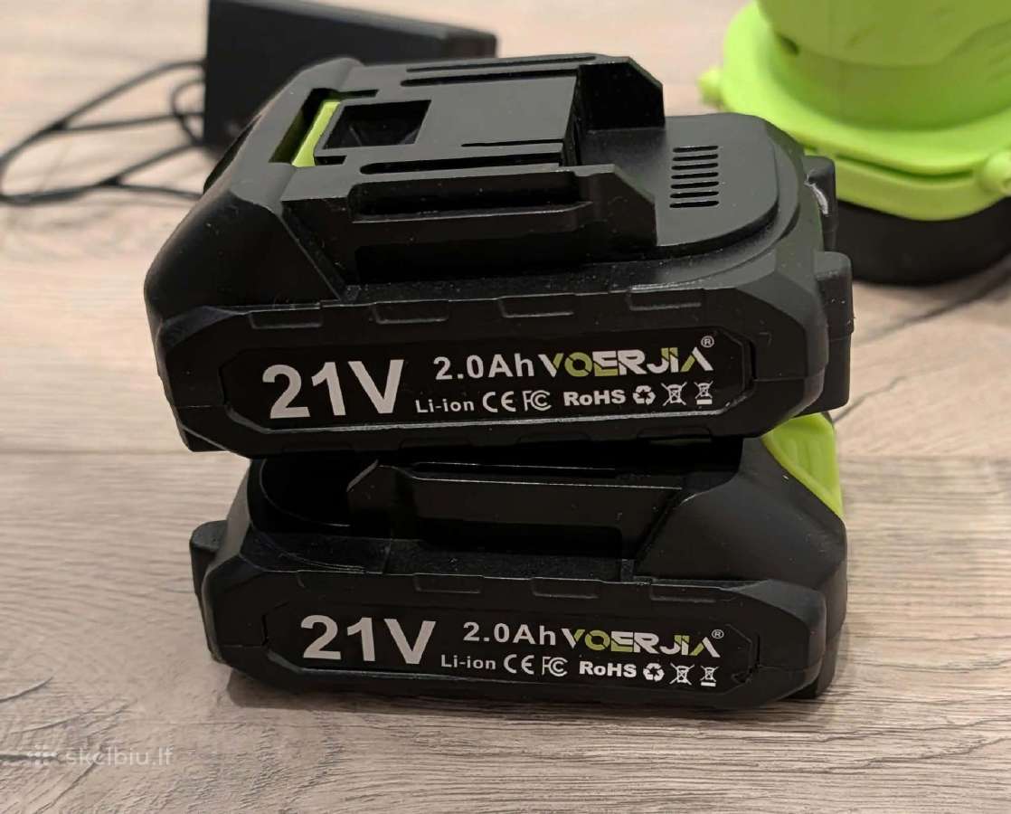 Voerjia 21v 750w akumuliatorinis trimeris - nuotraukos Nr. 10