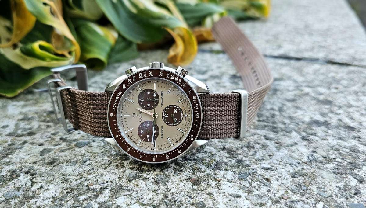 Kvarcinis laikrodis Cadisen - chronografo funkcija - nuotraukos Nr. 4