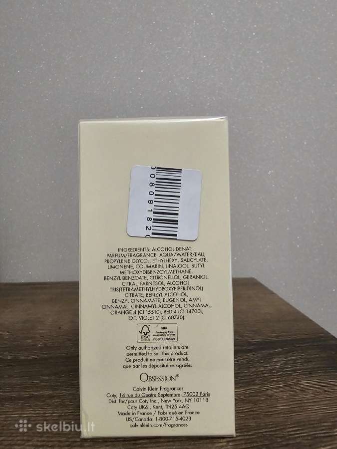 Calvin Klein Obsession Eau de Parfum (100 ml) - nuotraukos Nr. 2