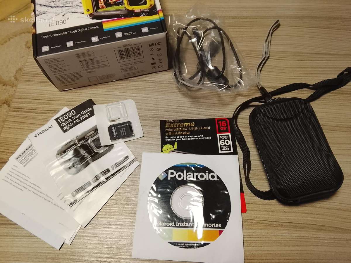 Fotoaparatas atsparus kritimui Polaroid ie090 - nuotraukos Nr. 11