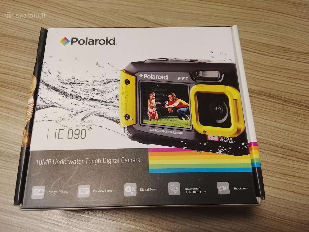 Fotoaparatas atsparus kritimui Polaroid ie090 - nuotraukos Nr. 12