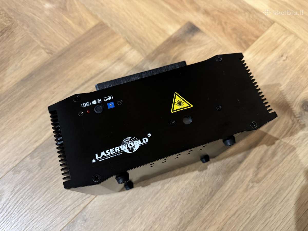 Laserworld El-250rgb Micro lazeris Dj vakarėliams - nuotraukos Nr. 3
