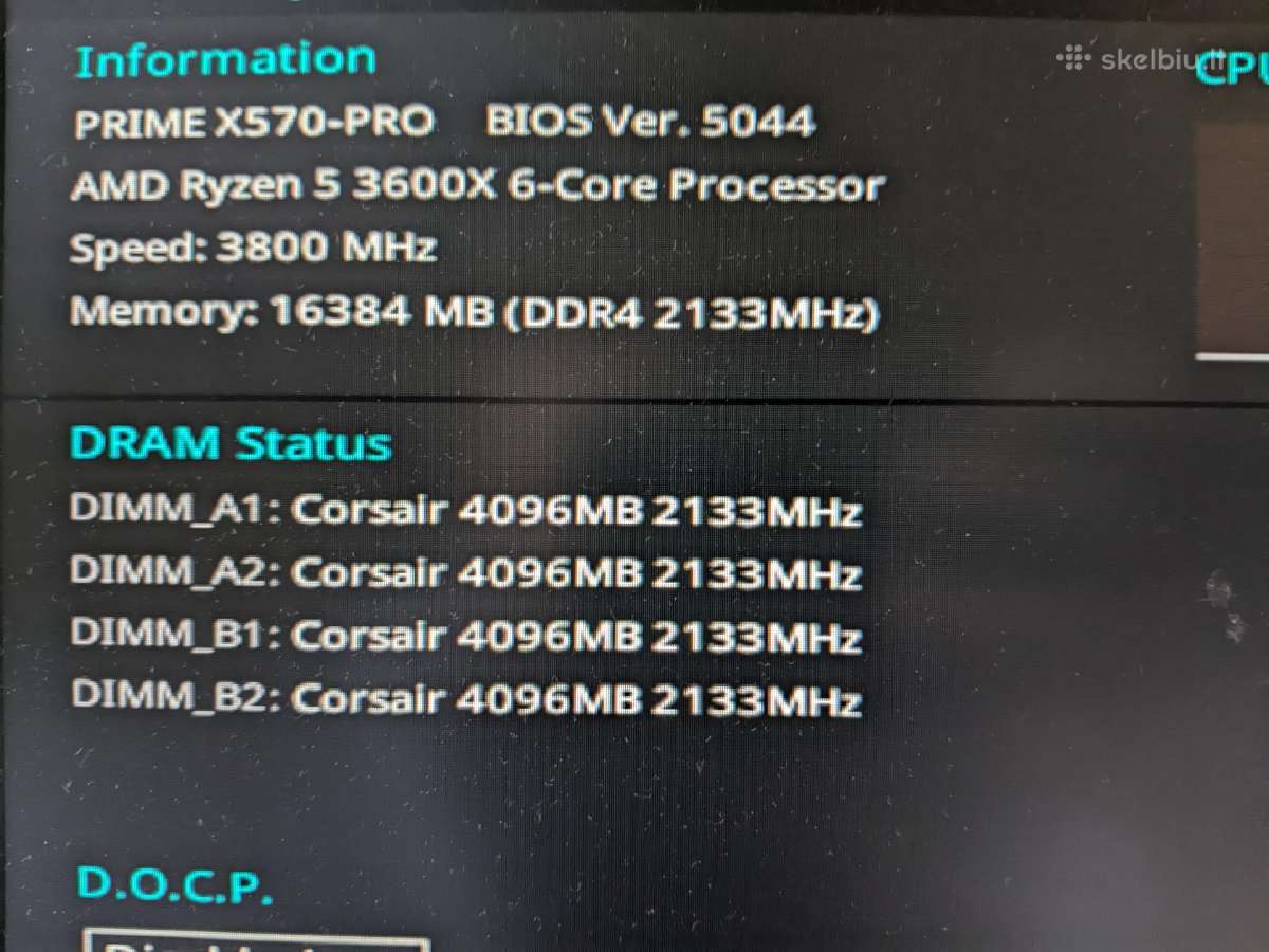 Asus Prime X570-pro Am4 - nuotraukos Nr. 3