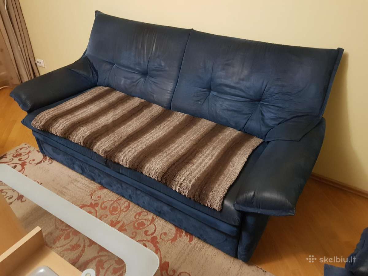 Dovanoju naudotą vokišką minkštų baldų komplektą - nuotraukos Nr. 3
