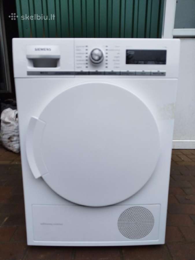 Siemens Wt44w562nl Iq700 džiovyklė A++ - nuotraukos Nr. 2