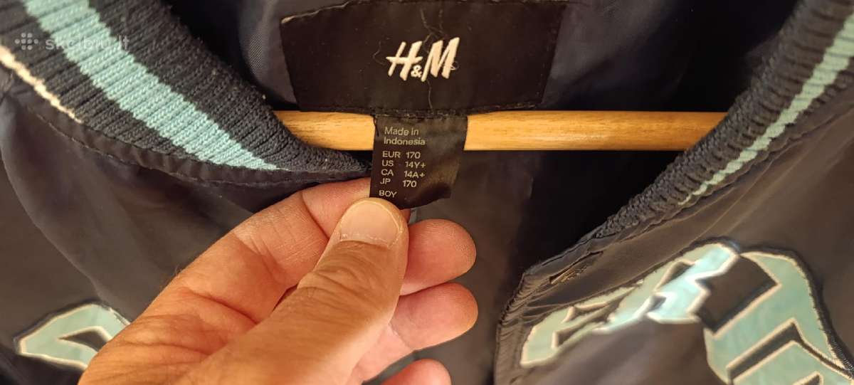 Bomber stiliaus H&m striukė 170 cm ūgiui - nuotraukos Nr. 5