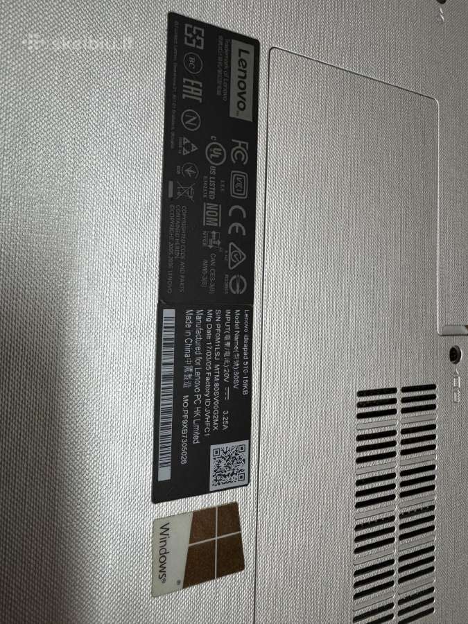 Lenovo ideapad 510 - nuotraukos Nr. 6