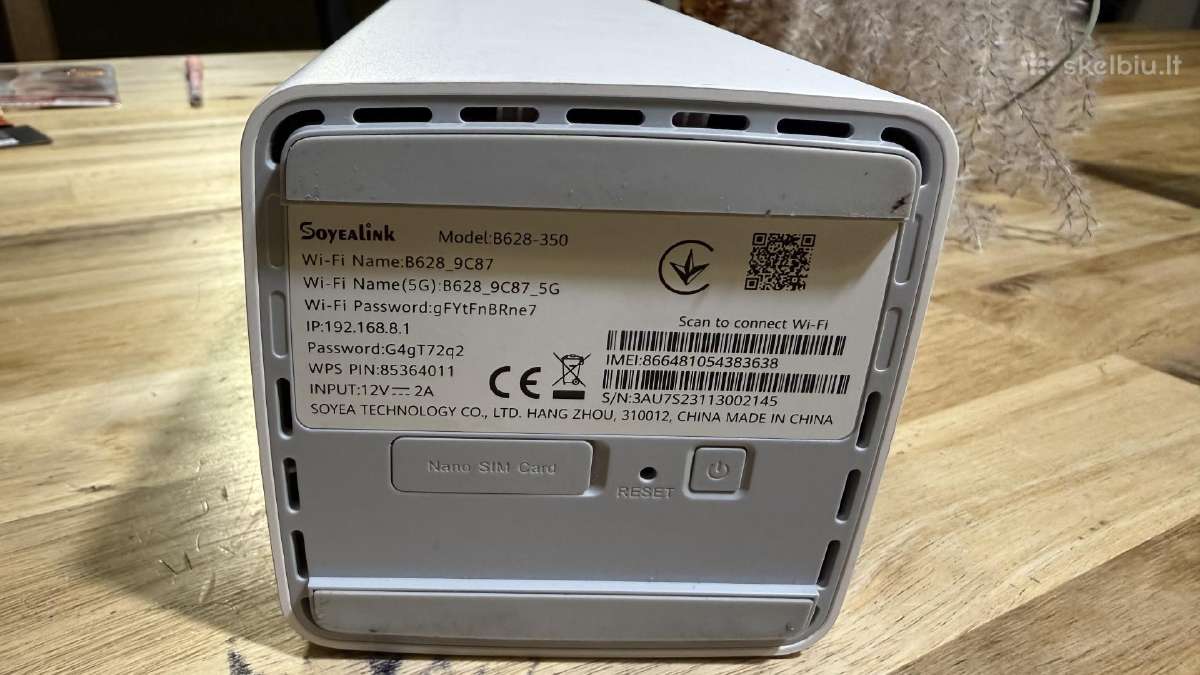 Soyealink B628-350 4G+ modemas - nuotraukos Nr. 2