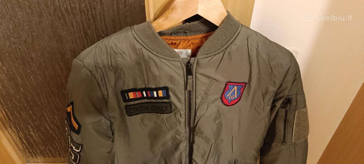 Zara berniukiška bomber striukė 12-13 metų - nuotraukos Nr. 3