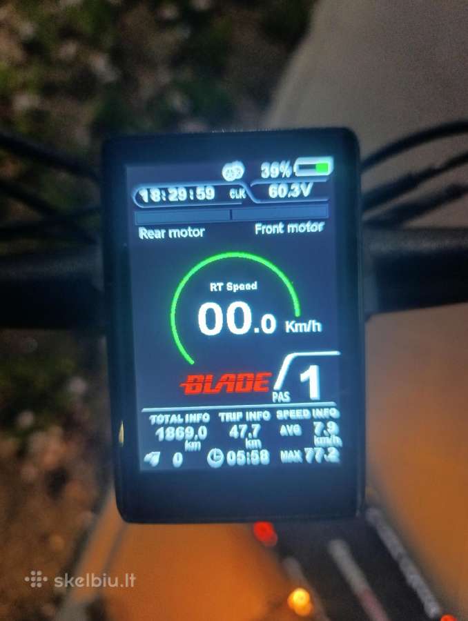 Beaster Scooter Oxen Pro 2 - nuotraukos Nr. 2