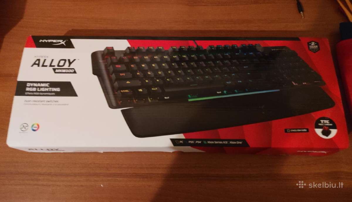 Nauja mechaninė klaviatūra Hyperx Alloy Mkw100 - nuotraukos Nr. 4
