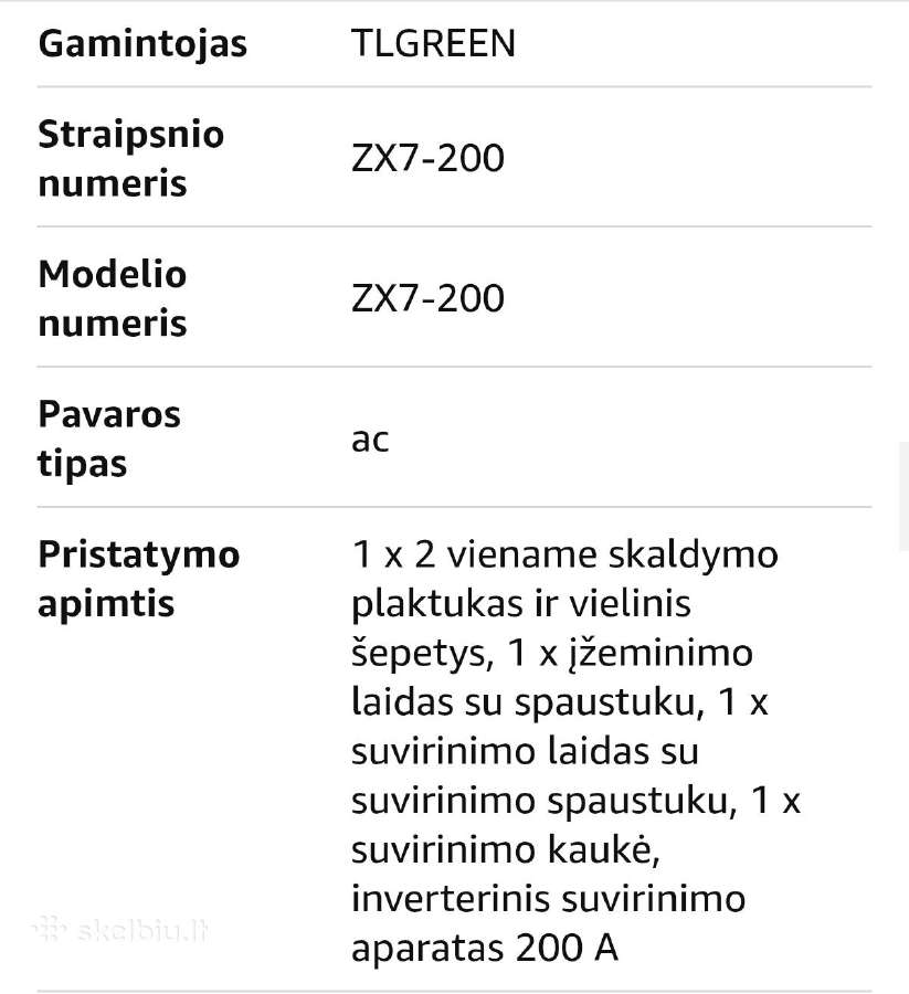 Zx7-200/igbt nešiojamas suvirinimo aparatas - nuotraukos Nr. 6