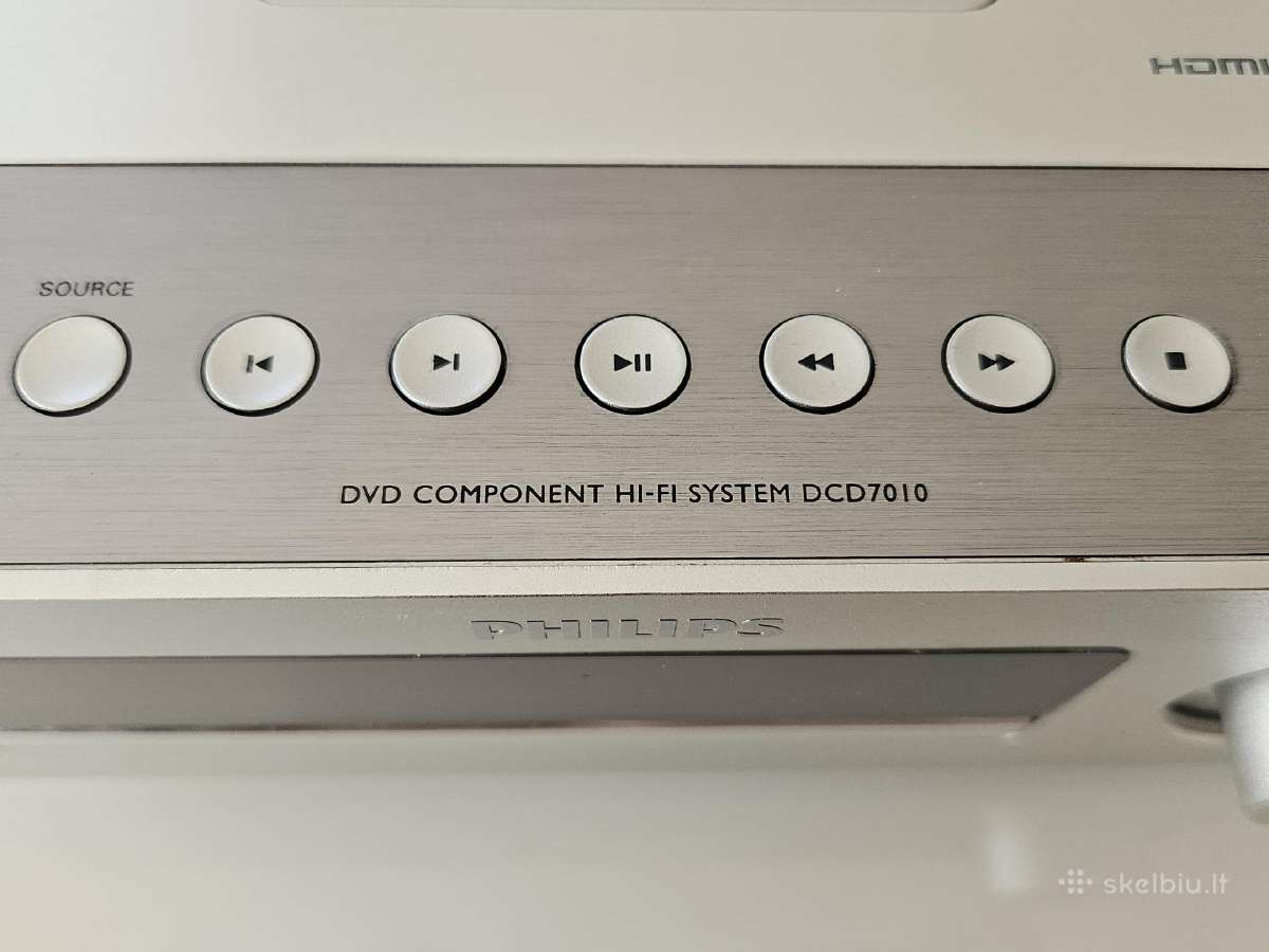 Philips hi-fi grotuvas/stiprintuvas su defektu - nuotraukos Nr. 8