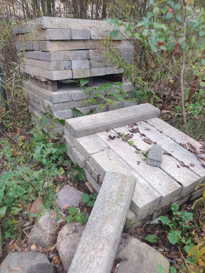 Atiduodame šaligatvio plyteles, bortelius, Plytas - nuotraukos Nr. 3