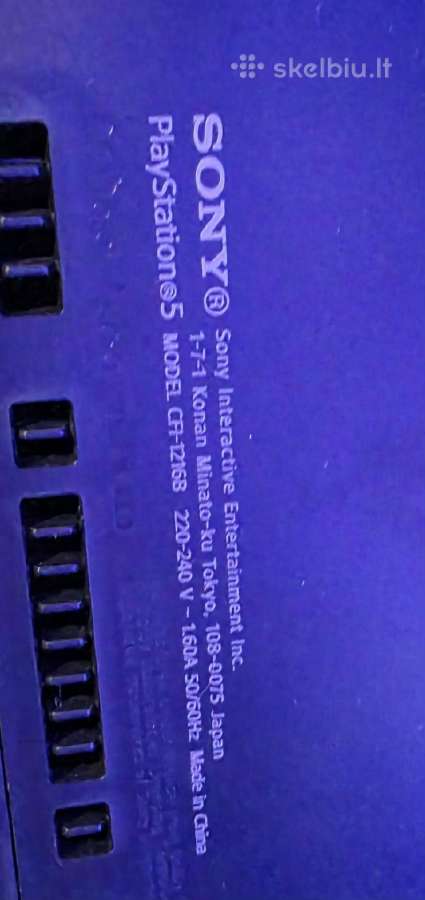 Playstation 5 Digital Edition (cfi-1216b) + 2 pult - nuotraukos Nr. 3