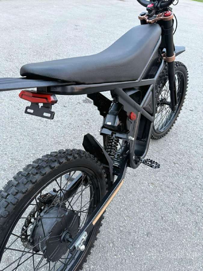 Gt73 Pro elektrinis krosinis dviratis - nuotraukos Nr. 8