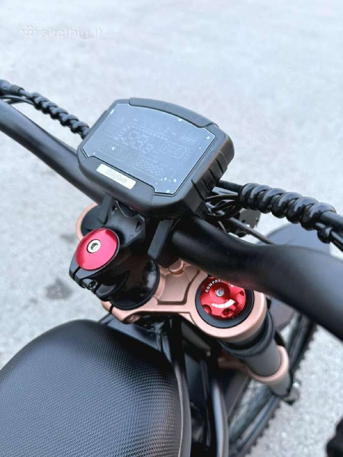 Gt73 Pro elektrinis krosinis dviratis - nuotraukos Nr. 10