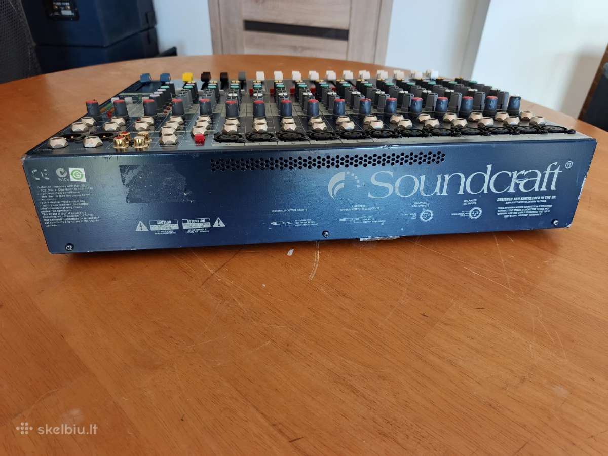 Mikserinis pultas Soundcraft efx 12 - nuotraukos Nr. 4