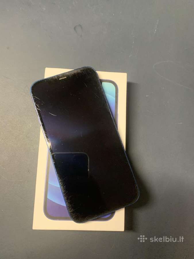 Telefonas iPhone 12 melynas - nuotraukos Nr. 2