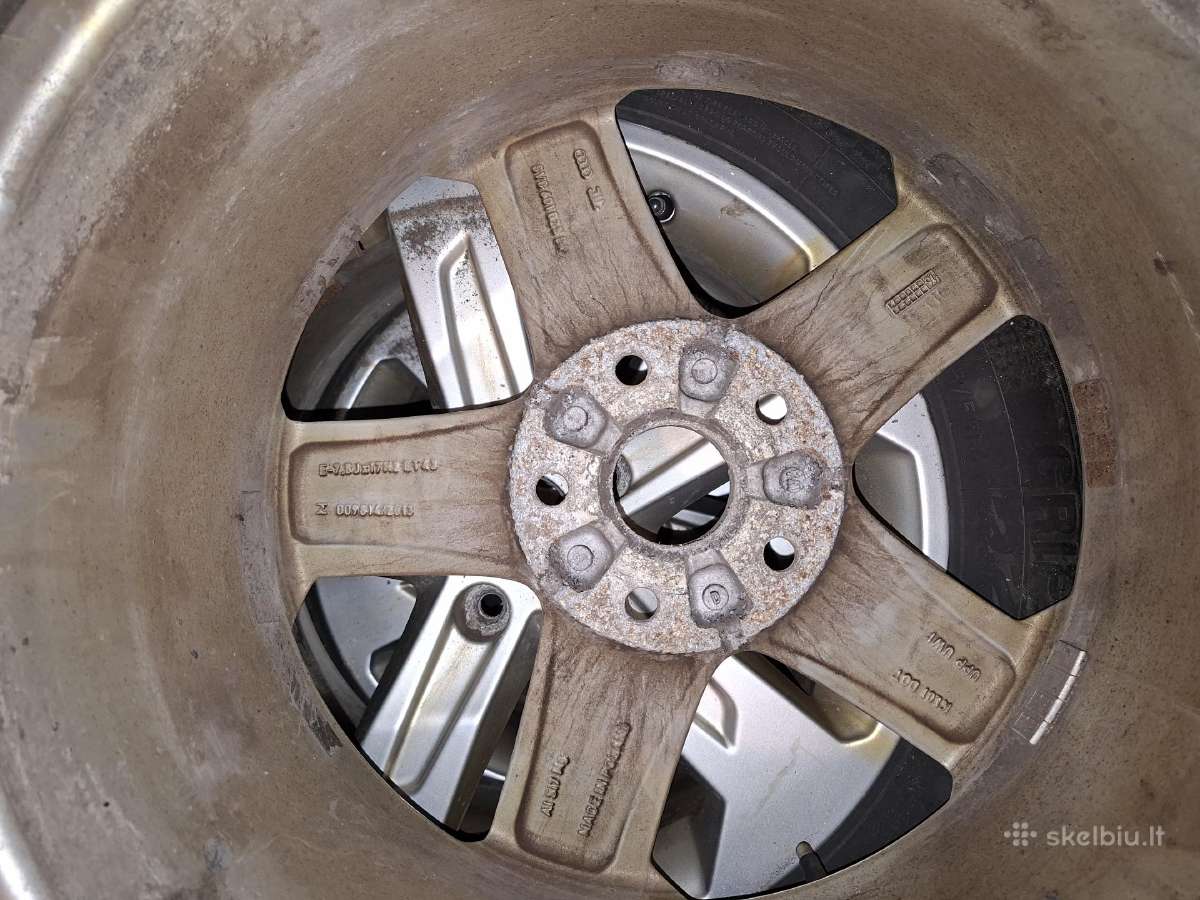 Žiemines R17 padangos su audi ratlankiais - nuotraukos Nr. 4