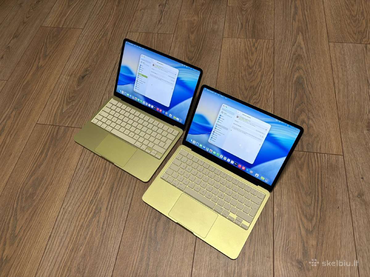 Parduodami 2 MacBook Neo (Citrus spalva) - nuotraukos Nr. 5