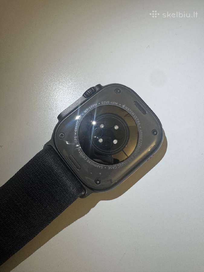 Apple Watch Ultra 3 Black Titanium - nuotraukos Nr. 2