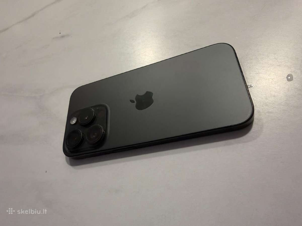 iPhone 15 pro 128gb 88% - nuotraukos Nr. 3