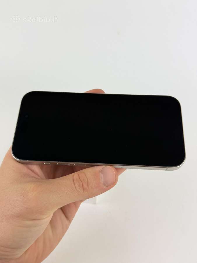 iPhone 15 Pro 256 Natural Titanium 10/10 - nuotraukos Nr. 7