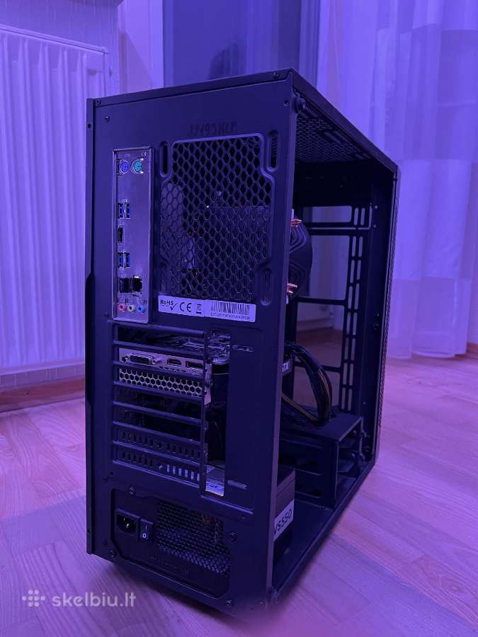 I5 9600k Gtx1660ti 16gb 3733mhz 500gb SSD - nuotraukos Nr. 3