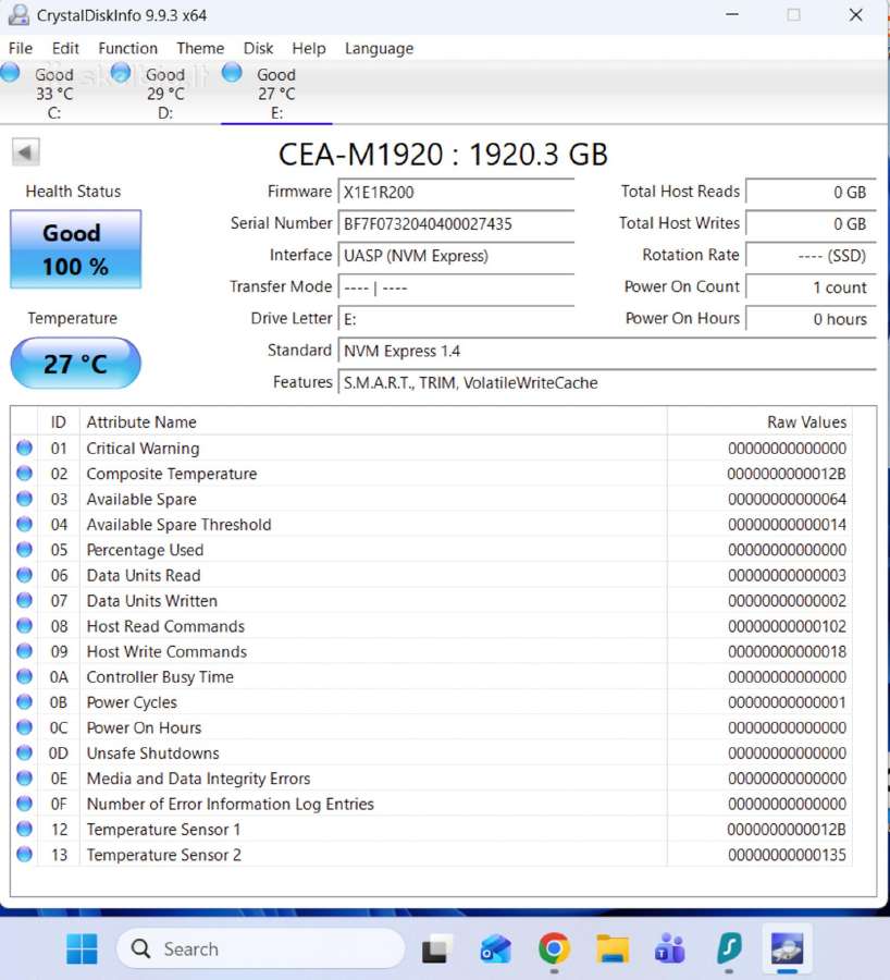 Sony CF express type A Tough, 1920 GB - nuotraukos Nr. 3