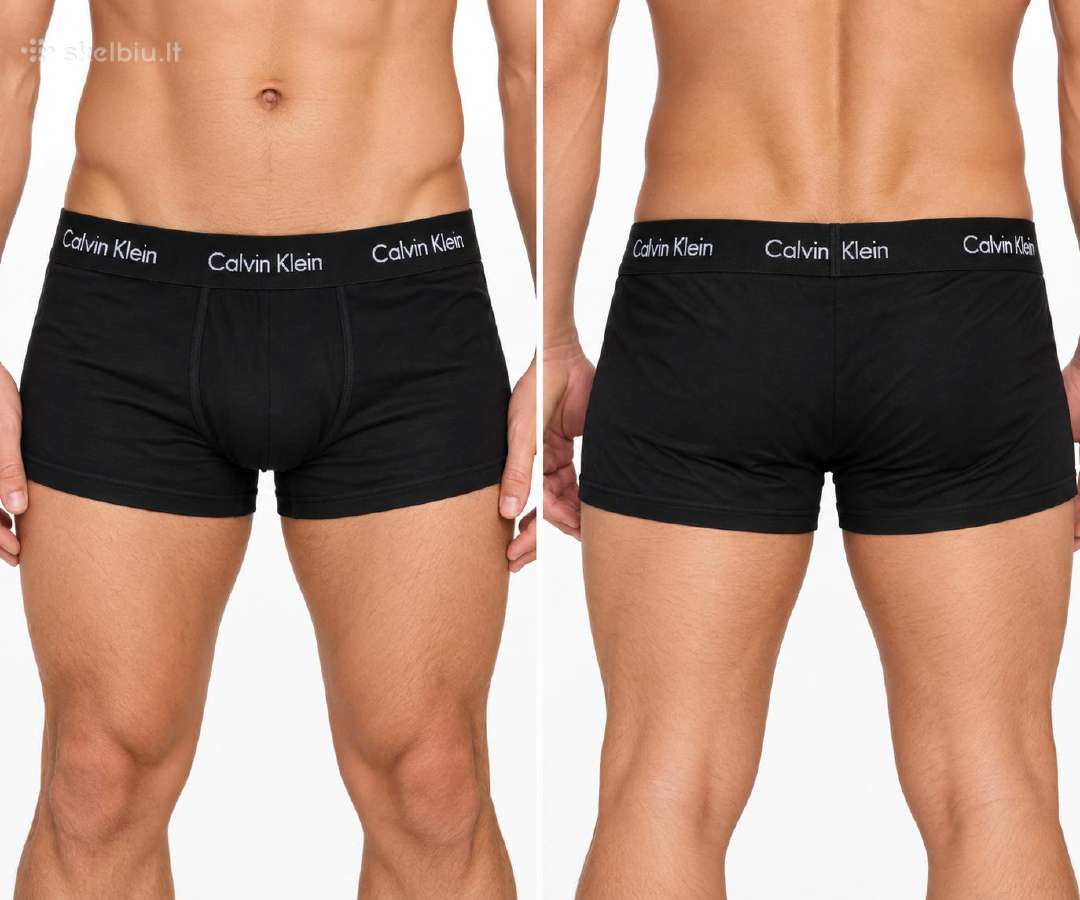 Calvin Klein vyriški apatiniai, 3 vnt., nauji - nuotraukos Nr. 2