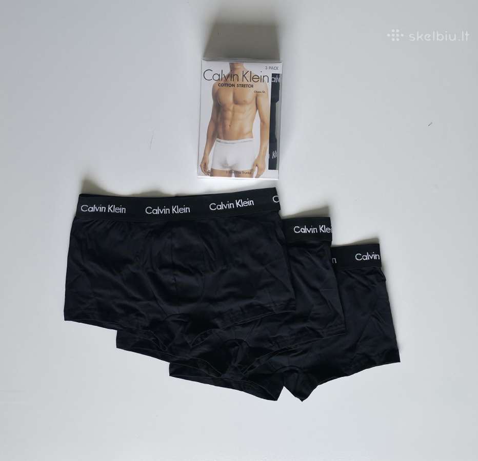Calvin Klein vyriški apatiniai, 3 vnt., nauji - nuotraukos Nr. 5