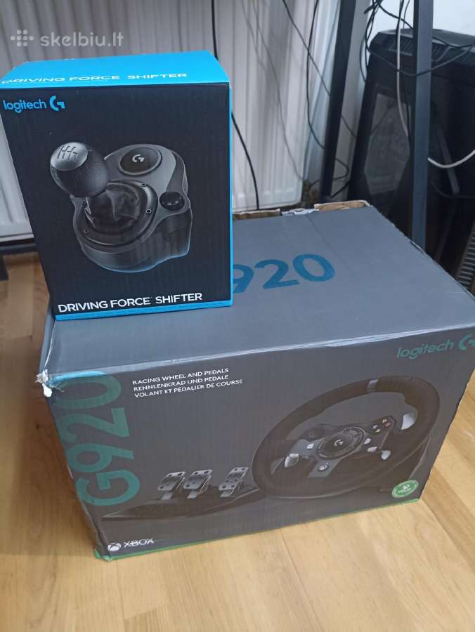 Logitech g920+shifter - nuotraukos Nr. 4