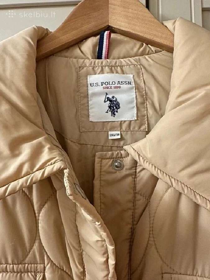 U.s. Polo Assn. dygsniuota striukė - nuotraukos Nr. 3