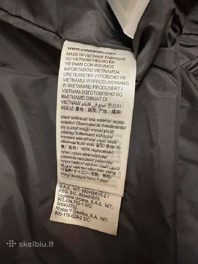 Calvin Klein ilga striukė - nuotraukos Nr. 8